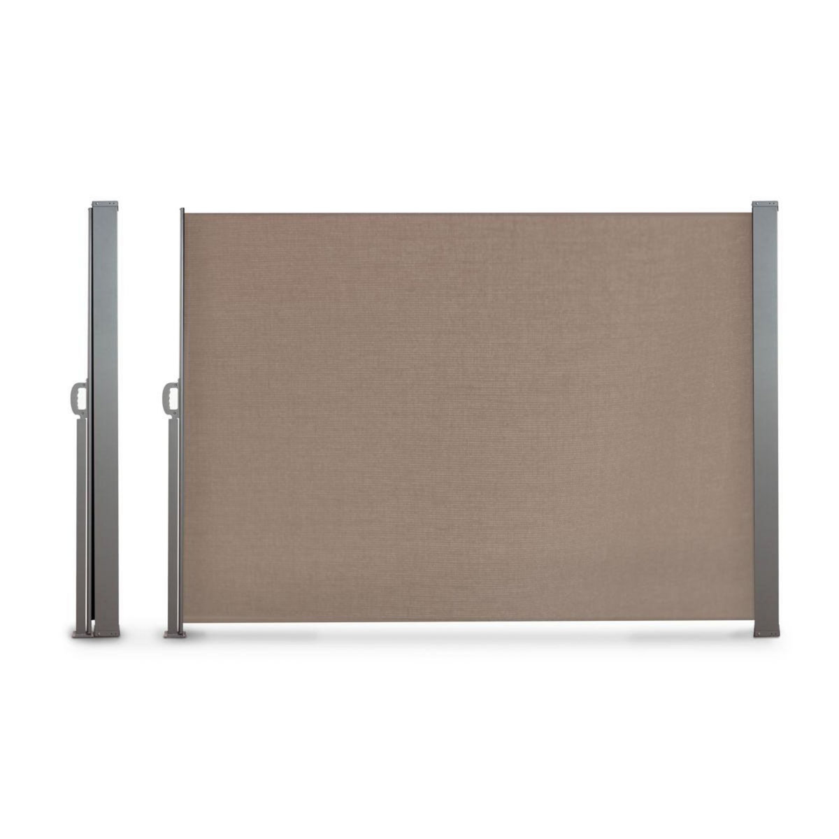 Inkazen Paravent 1,6 x 2,5 m taupe 