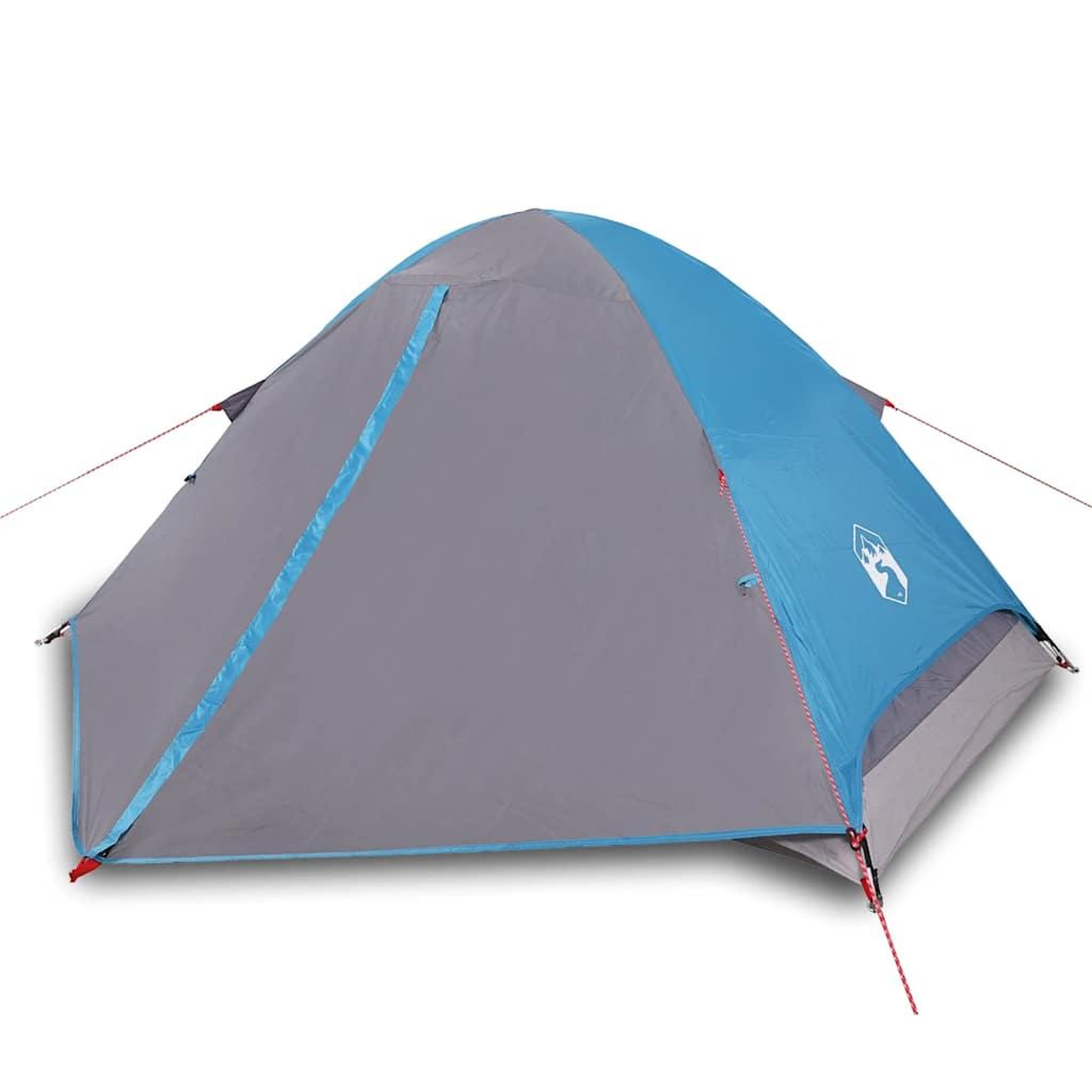 Voir la diapositive 4 : VIDAXL Tente de camping a dome 4 personnes bleu impermeable
