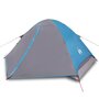 Voir la diapositive 4 : VIDAXL Tente de camping a dome 4 personnes bleu impermeable