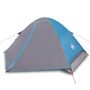Voir la diapositive 4 : VIDAXL Tente de camping a dome 4 personnes bleu impermeable