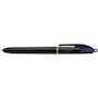 Voir la diapositive 4 : BIC Stylo bille 4 couleurs rétractable pointe moyenne PRO noir