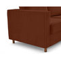 Voir la diapositive 6 : LISA DESIGN Jake - canapé déhoussable d'angle droit 5 places en velours côtelé