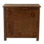 Voir la diapositive 4 : Paris Prix Commode 3 Tiroirs en Bois  Vieilli  100cm Marron
