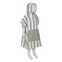 Voir la diapositive 1 : Atmosphera Kids Poncho de Plage Enfant  Wili  55x70cm Vert Céladon