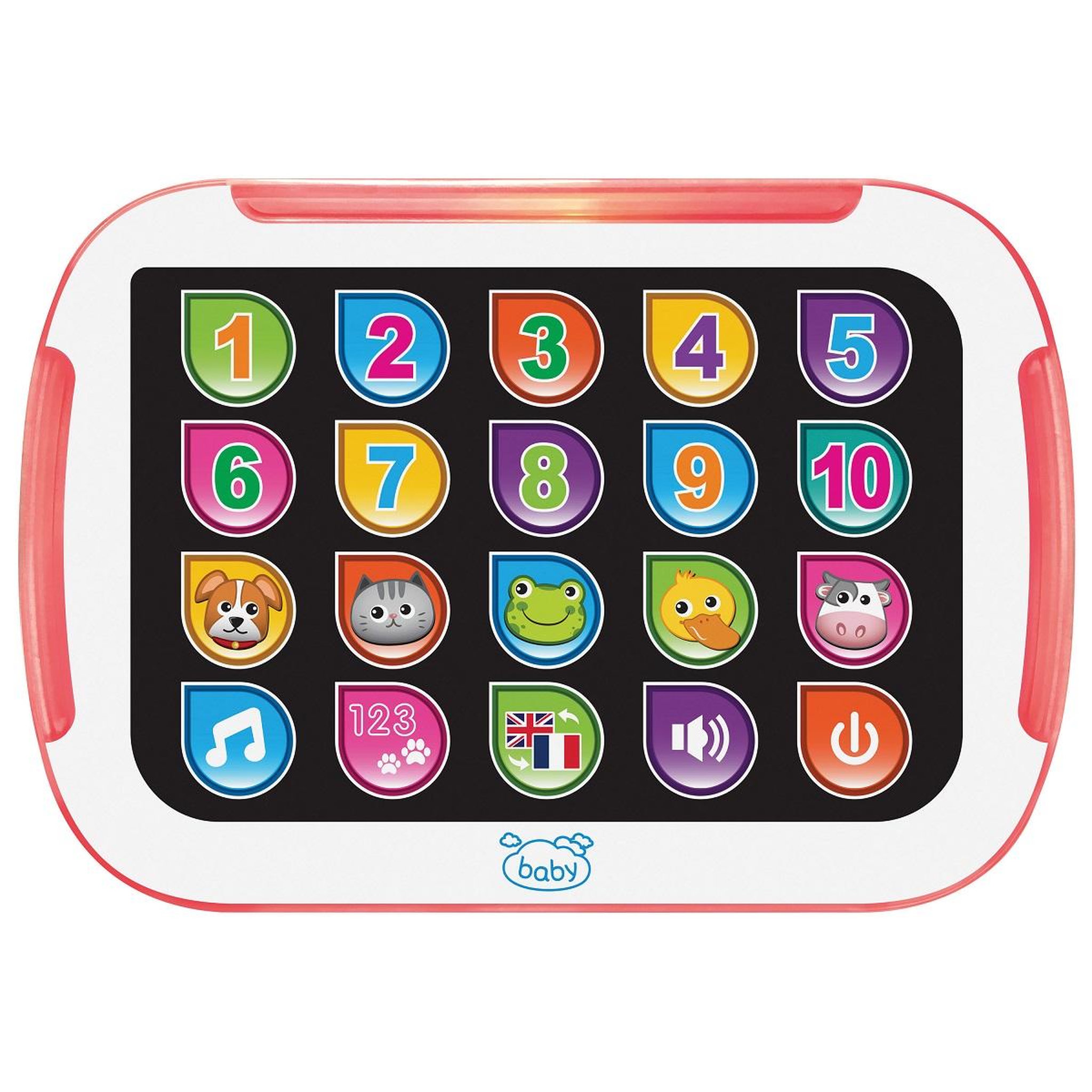 Voir la diapositive 2 : One Two Fun Mon baby pad bilingue 