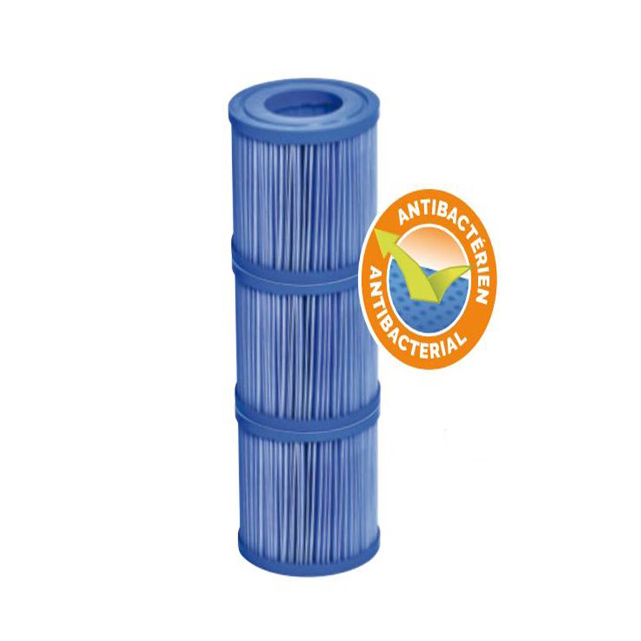 Netspa Lot de 3 cartouches de filtration antibactériennes pour spa gonflable ou portable - Netspa
