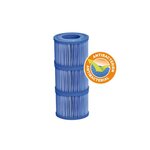 Netspa Lot de 3 cartouches de filtration antibactériennes pour spa gonflable ou portable - Netspa