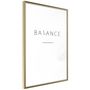 Voir la diapositive 1 : Paris Prix Affiche Murale Encadrée  Seek a Balance