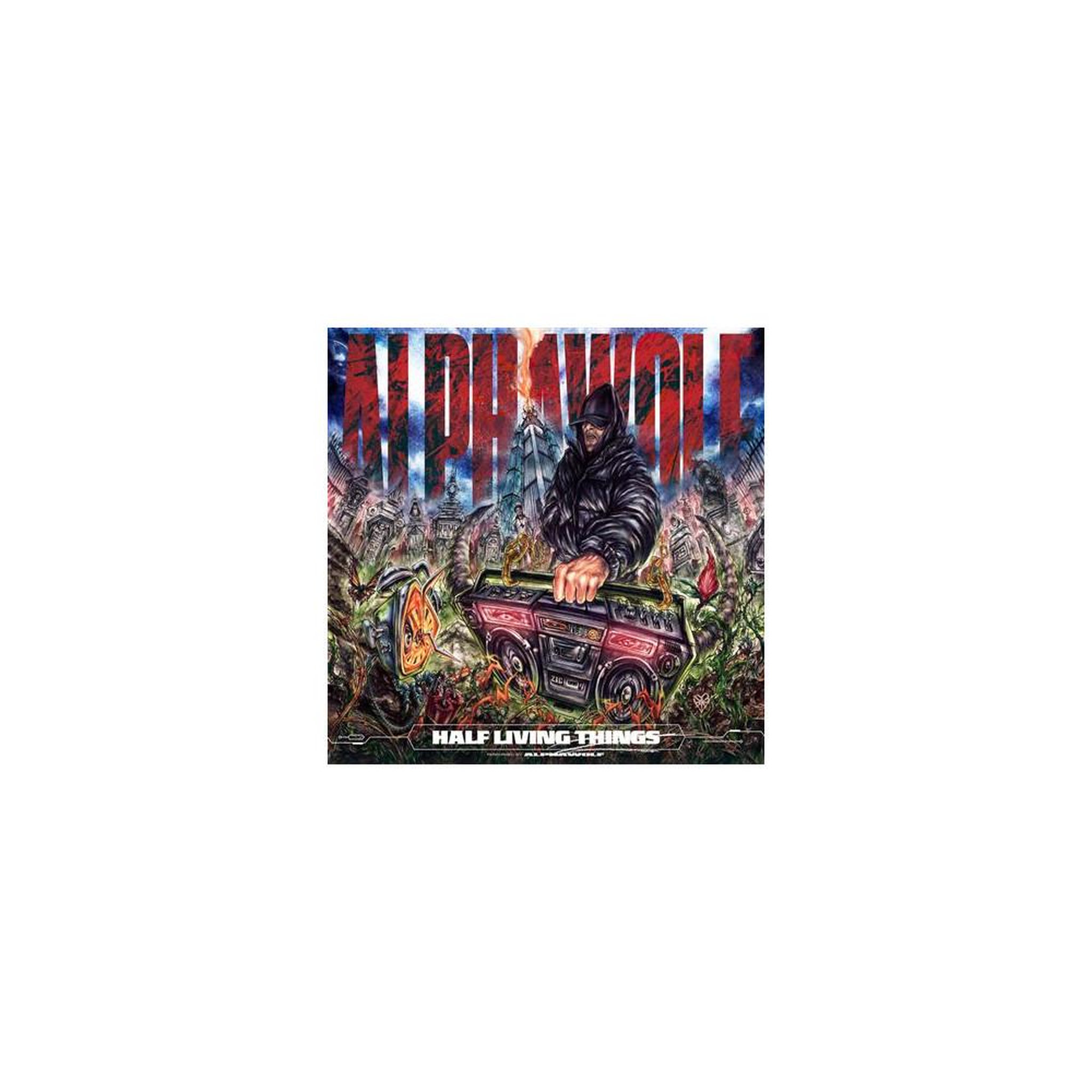 Half living things vinyle coloré 12 pouces alpha wolf