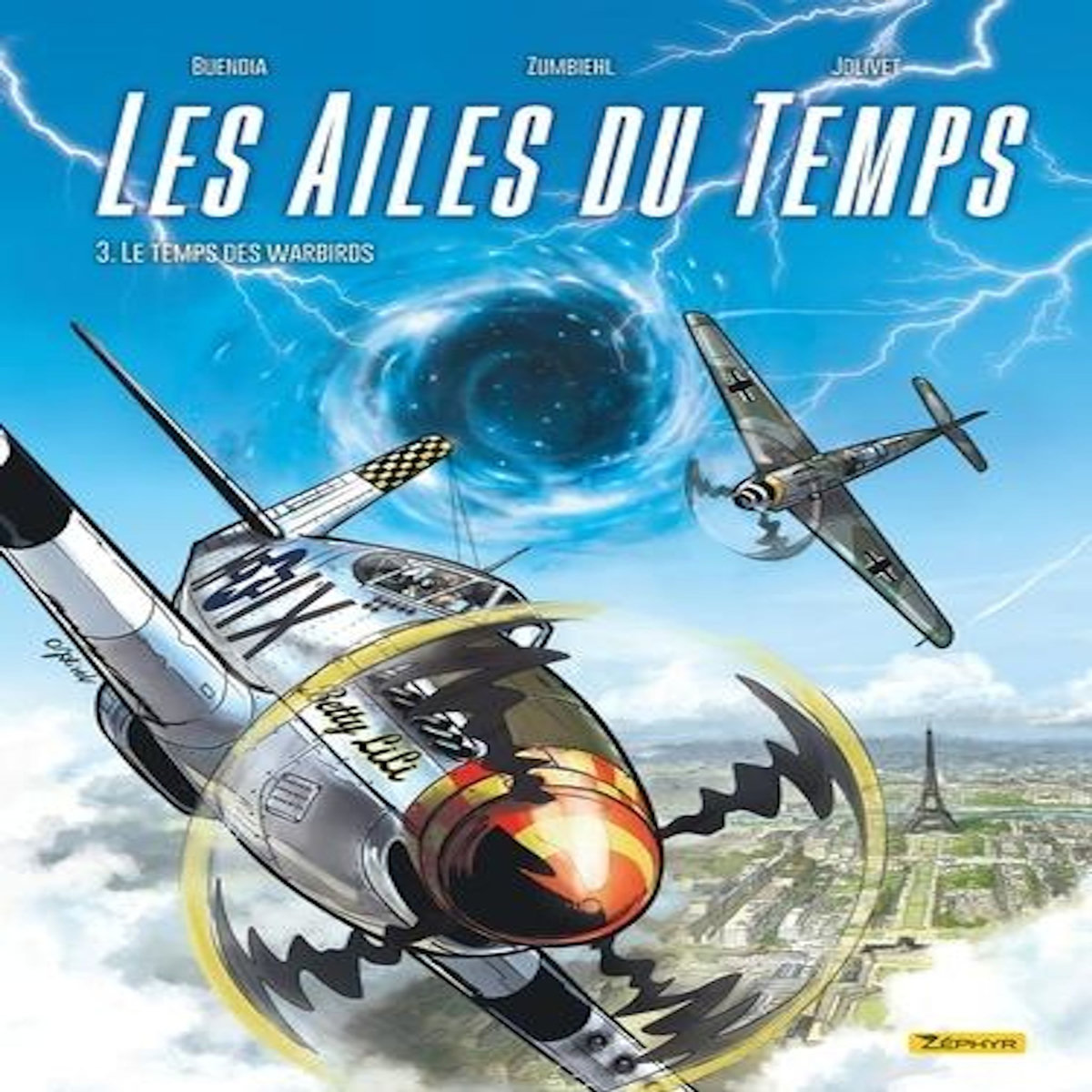 LES AILES DU TEMPS TOME 3 : LE TEMPS DES WARBIRDS, Buendia Patrice