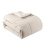 Voir la diapositive 1 : ACTUEL Couvre lit matelassé double face velours/sherpa BIEN CHEZ SOI 