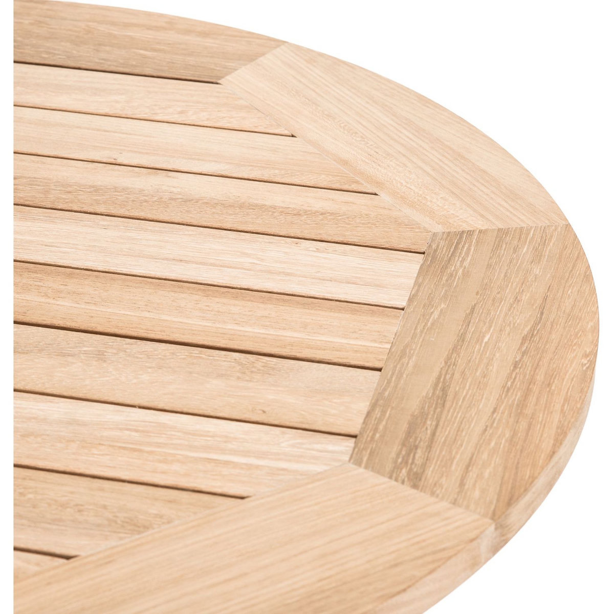 JARDILINE Table de jardin - 4 places - Teck - FLORES