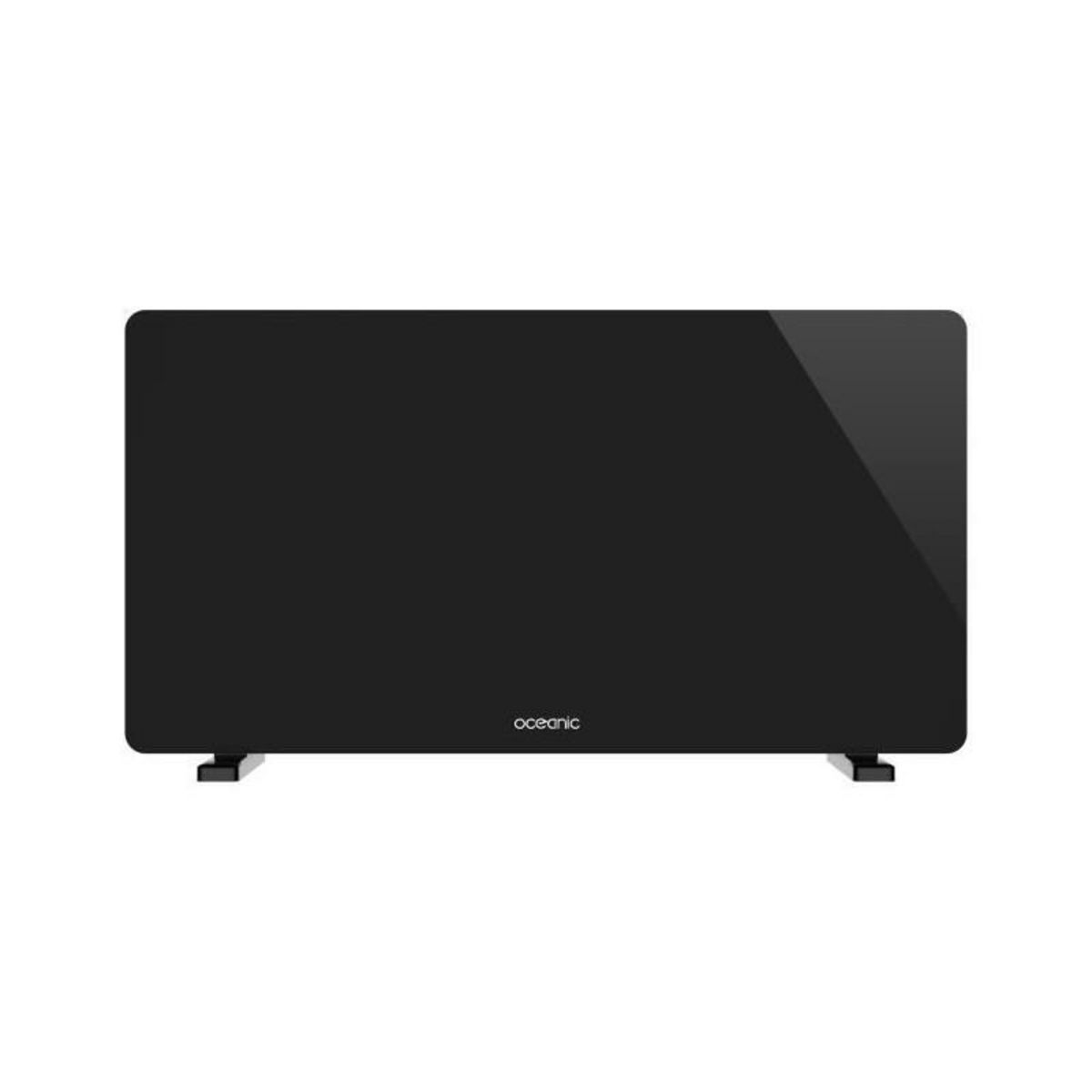 OCEANIC Radiateur convecteur électrique mobile OCEANIC - 2000 W - Thermostat digital - Noir