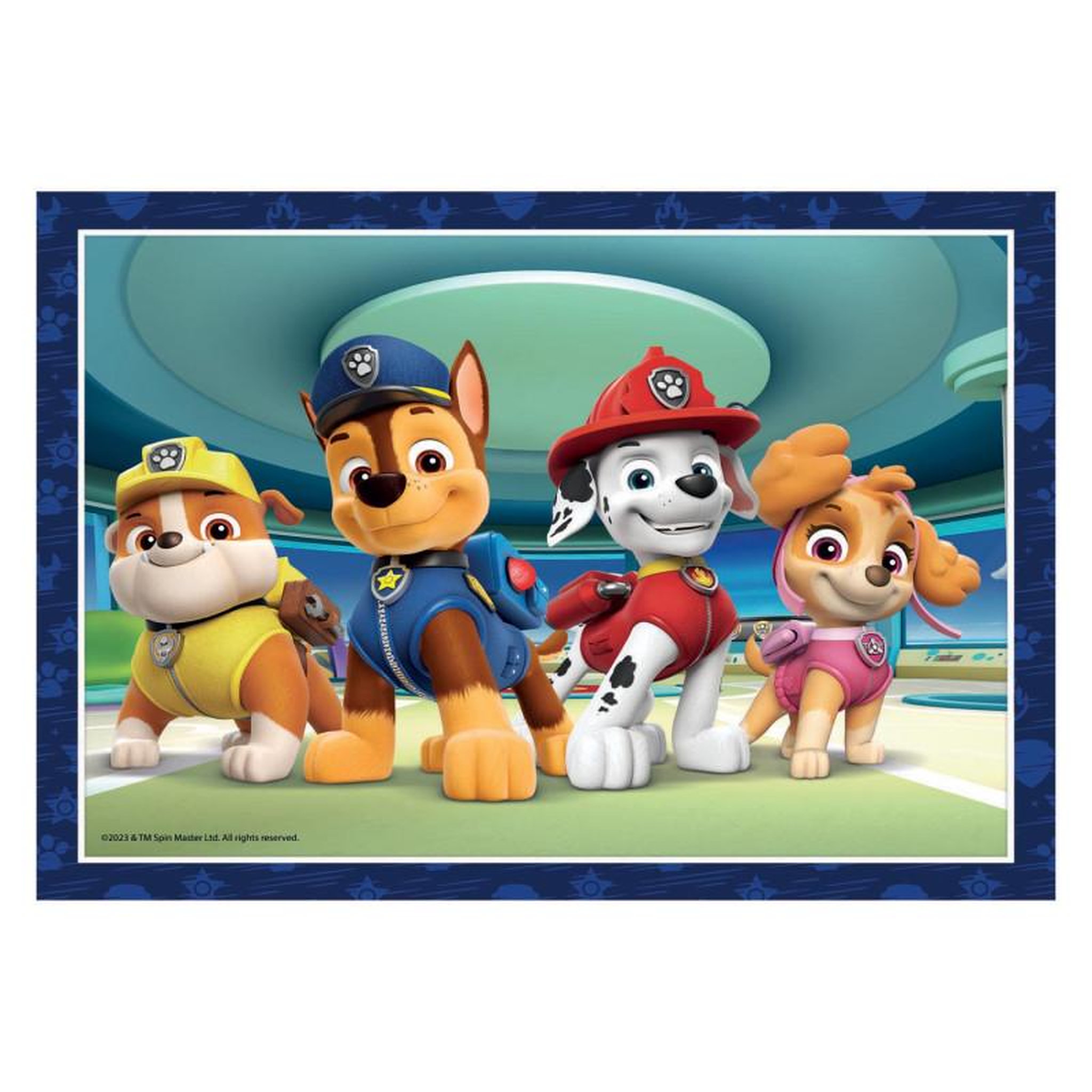 Voir la diapositive 2 : CLEMENTONI Clementoni Puzzles PAW Patrol, 4in1 21513