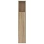 Voir la diapositive 5 : VIDAXL Armoire de tete de lit chene sonoma 160x18,5x104,5 cm