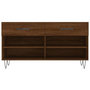 Voir la diapositive 6 : VIDAXL Banc à chaussures chêne marron 102x35x55 cm bois d ingénierie