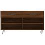 Voir la diapositive 6 : VIDAXL Banc à chaussures chêne marron 102x35x55 cm bois d ingénierie