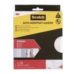 CENTRALE BRICO 2 rubans agrippant adhésifs blanc intérieur SCOTCH L.450 x l.19 mm