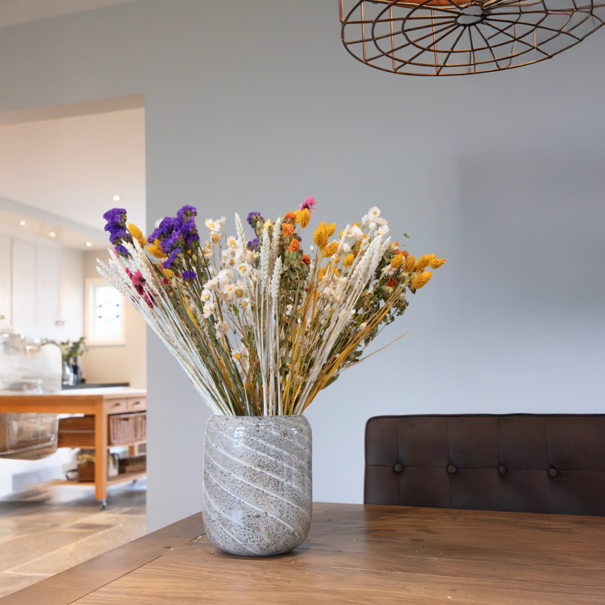 PLANT IN A BOX Fleurs séchées - Bouquet 'Large Patrice'