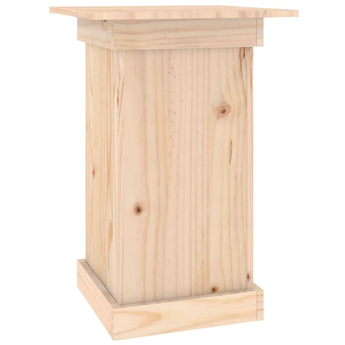 VIDAXL Support a fleurs 40x40x60 cm Bois de pin solide