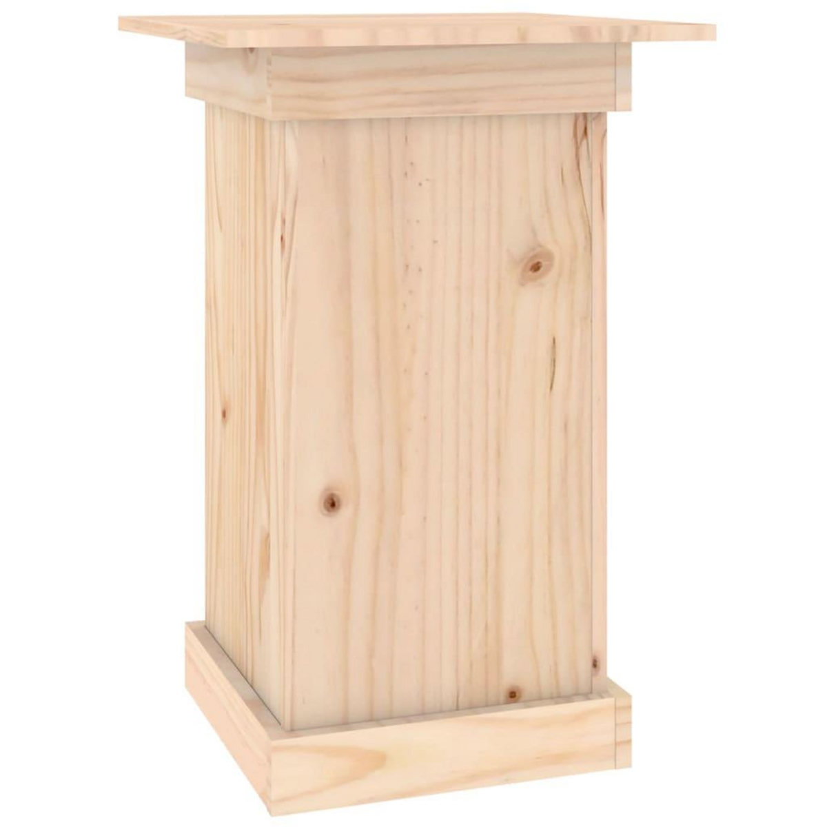 VIDAXL Support a fleurs 40x40x60 cm Bois de pin solide