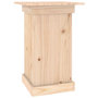 Voir la diapositive 2 : VIDAXL Support a fleurs 40x40x60 cm Bois de pin solide