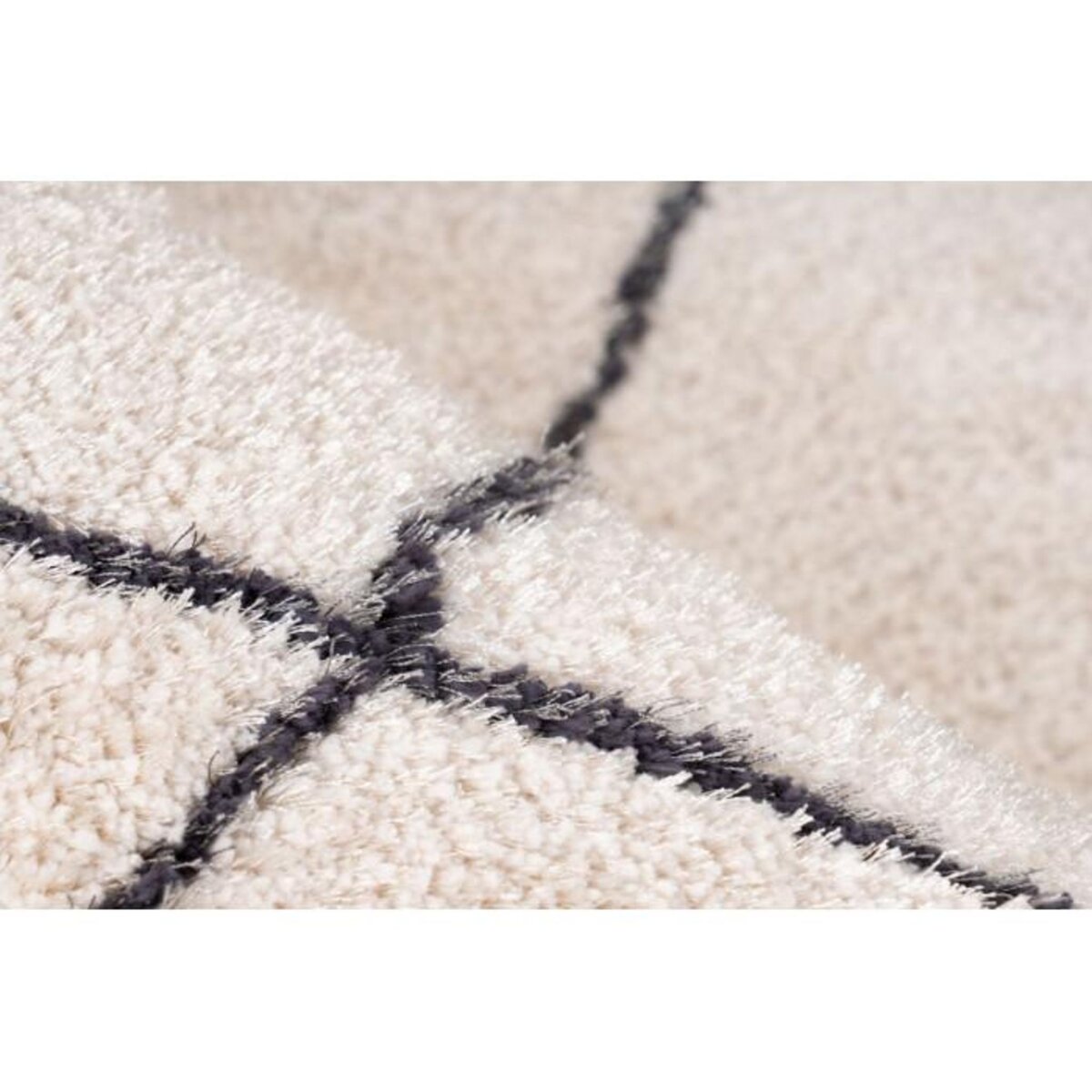 Paris Prix Tapis Géométrique  Orlando  Ivoire