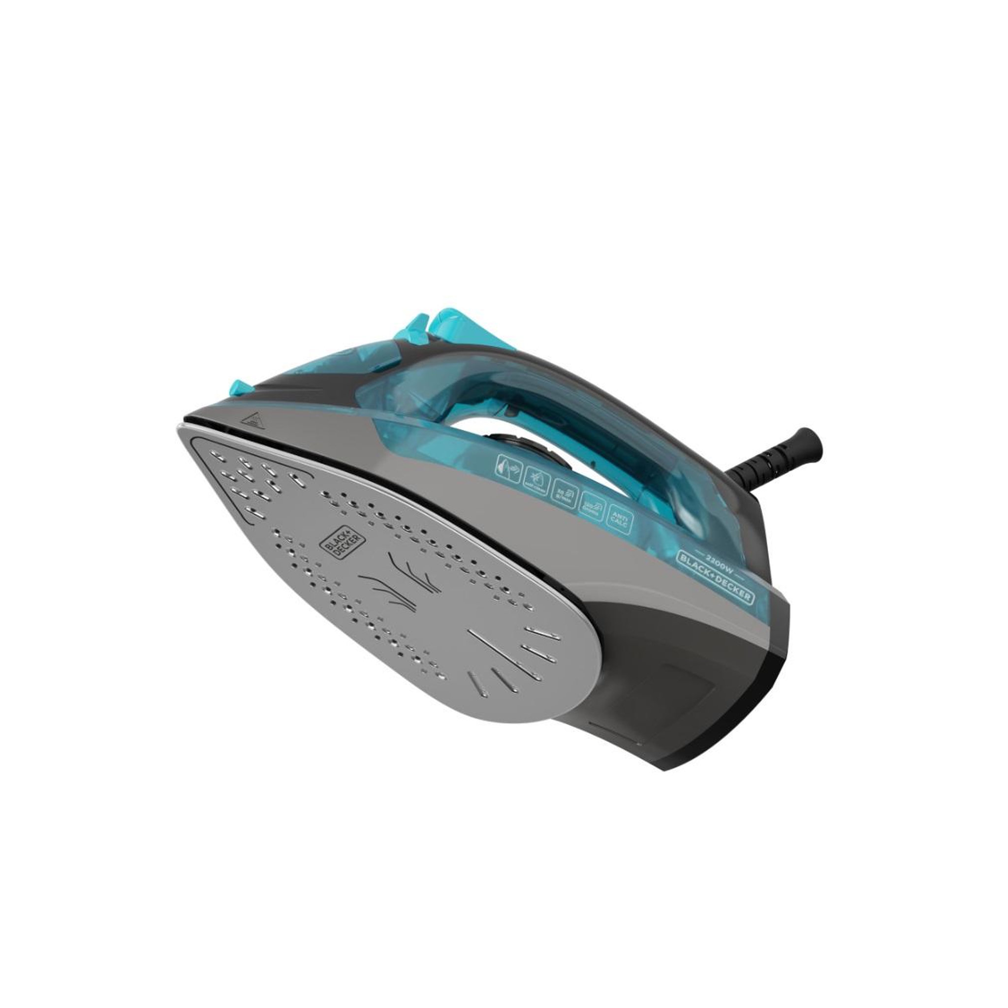 Voir la diapositive 2 : Black et Decker Fer à repasser vapeur 2200w 120g/mn - BXIR2201E