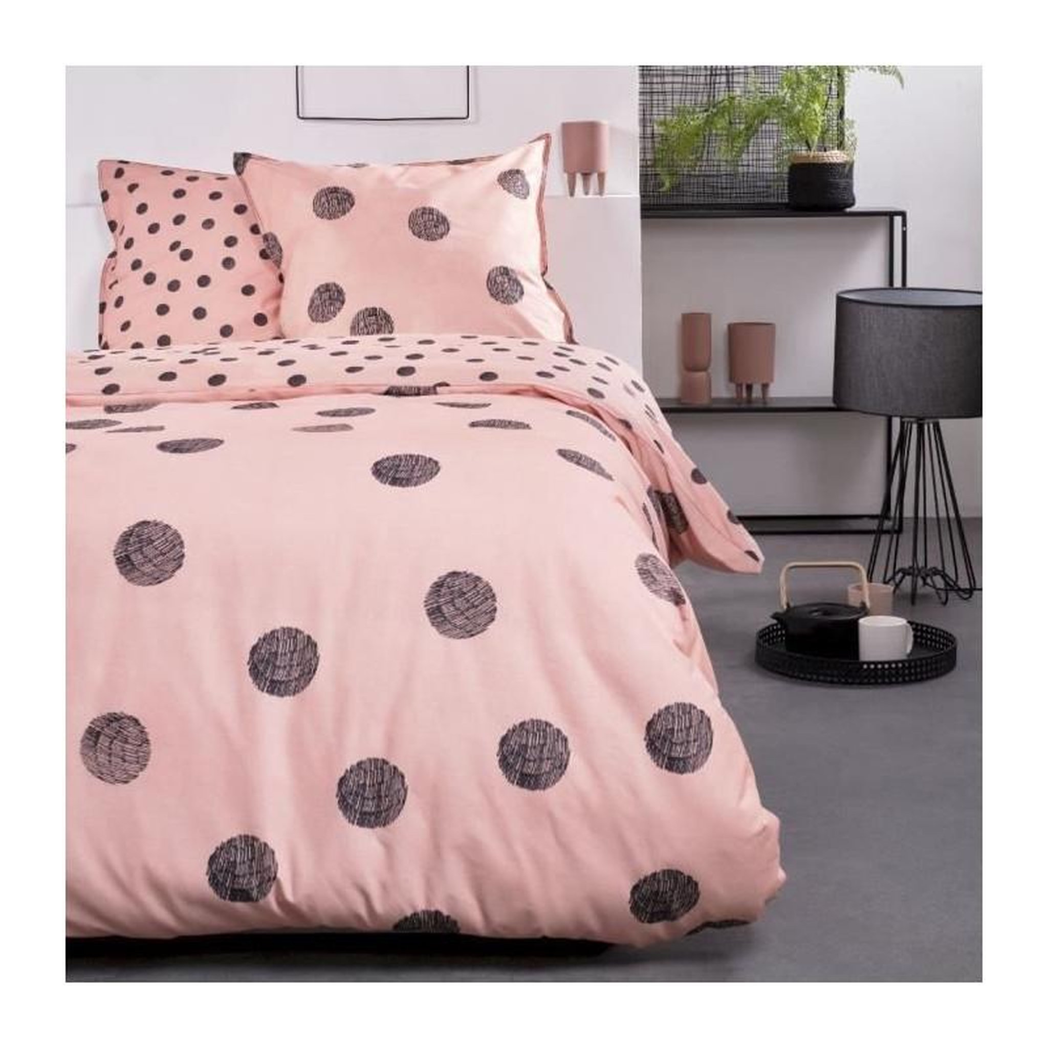 Today Parure de lit - TODAY - Sunshine - 116484 - 2 personnes - 220x240 cm - Coton - Imprimé 9.42