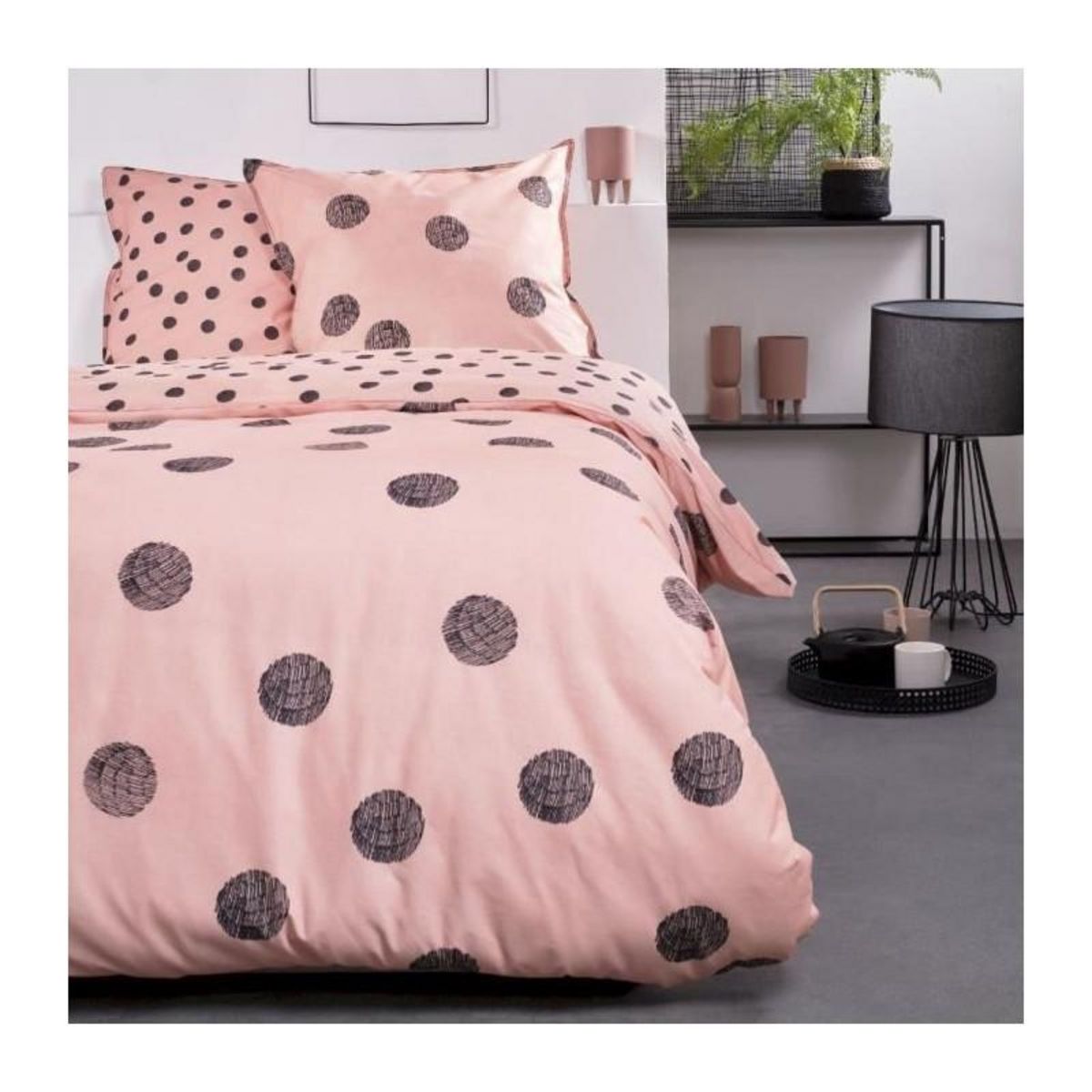 Today Parure de lit - TODAY - Sunshine - 116484 - 2 personnes - 220x240 cm - Coton - Imprimé 9.42