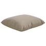 Voir la diapositive 5 : VIDAXL Coussins de canape lot de 4 taupe 40x40 cm tissu