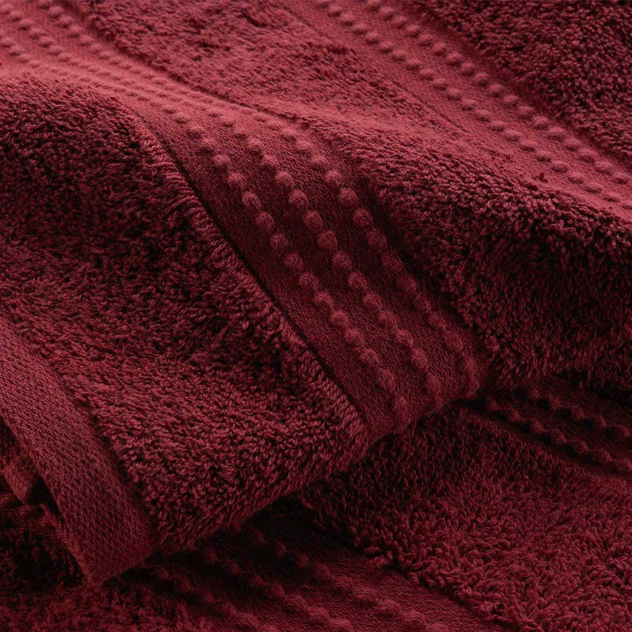Voir la diapositive 2 : Douceur d'Intérieur Drap de bain  excellence  90x150cm bordeaux