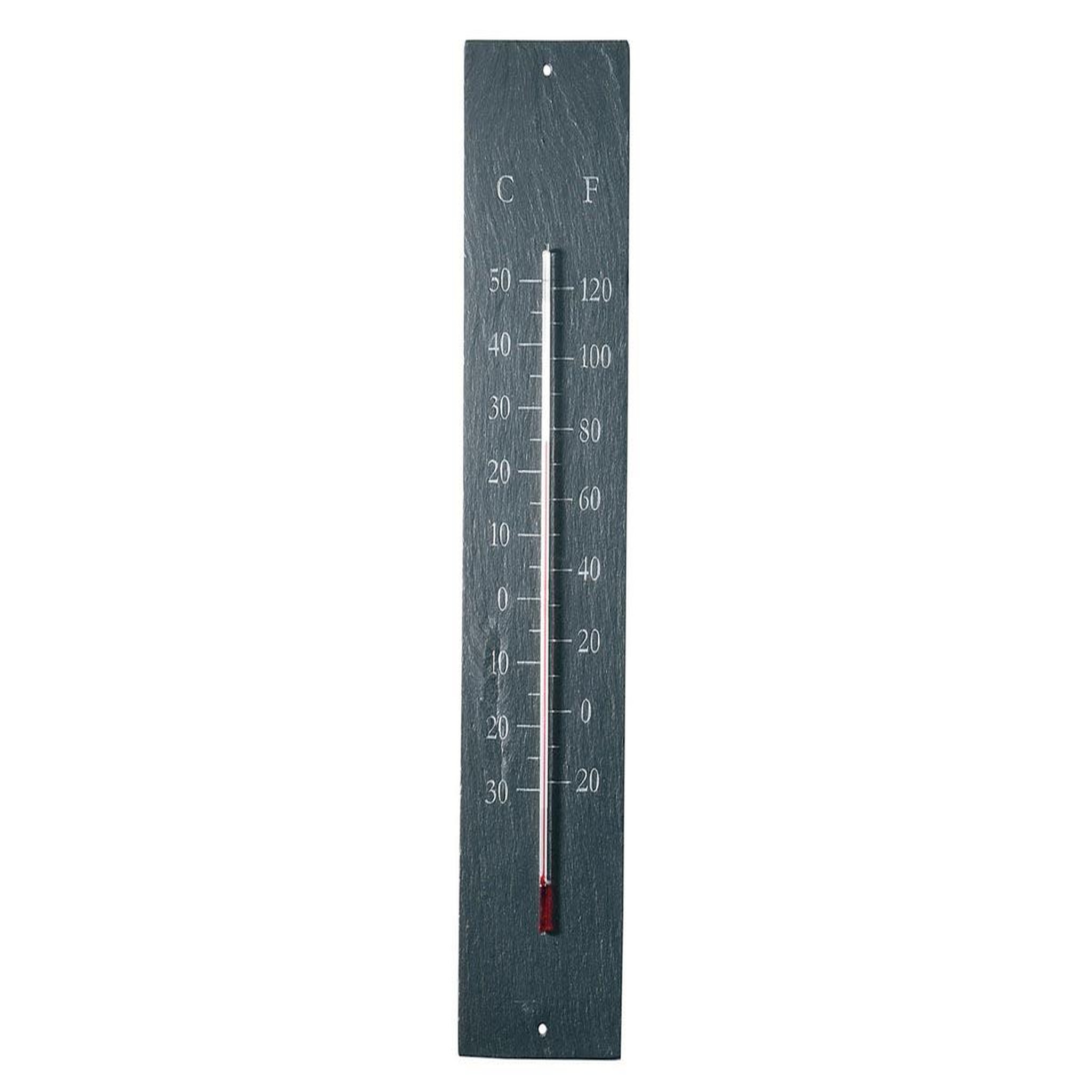 ESSCHERT DESIGN Thermomètre de jardin en schiste - esschert design
