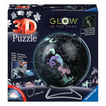 RAVENSBURGER Puzzle 3D 180 pièce(s) Globe phosphorescent