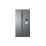 HAIER Réfrigérateur américain 90.8cm  521l nofrost silver - HSR3918EWPG