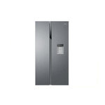 HAIER Réfrigérateur américain 90.8cm  521l nofrost silver - HSR3918EWPG