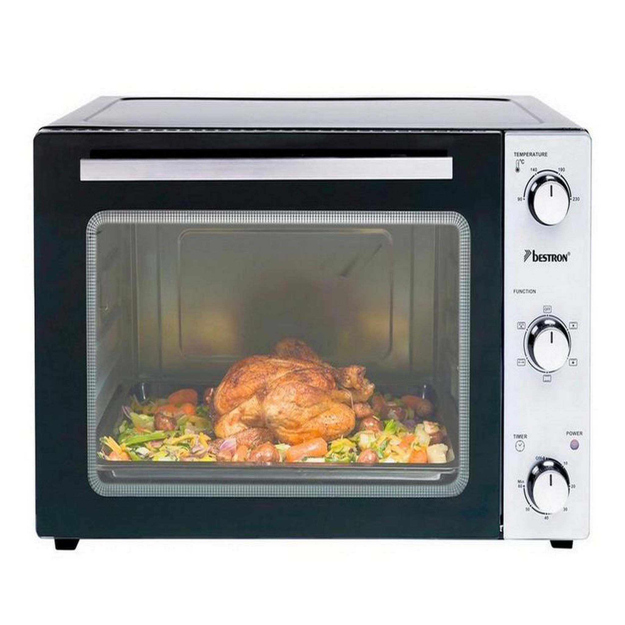 Voir la diapositive 5 : Bestron Four grill 45l 1800w noir/inox - AOV45