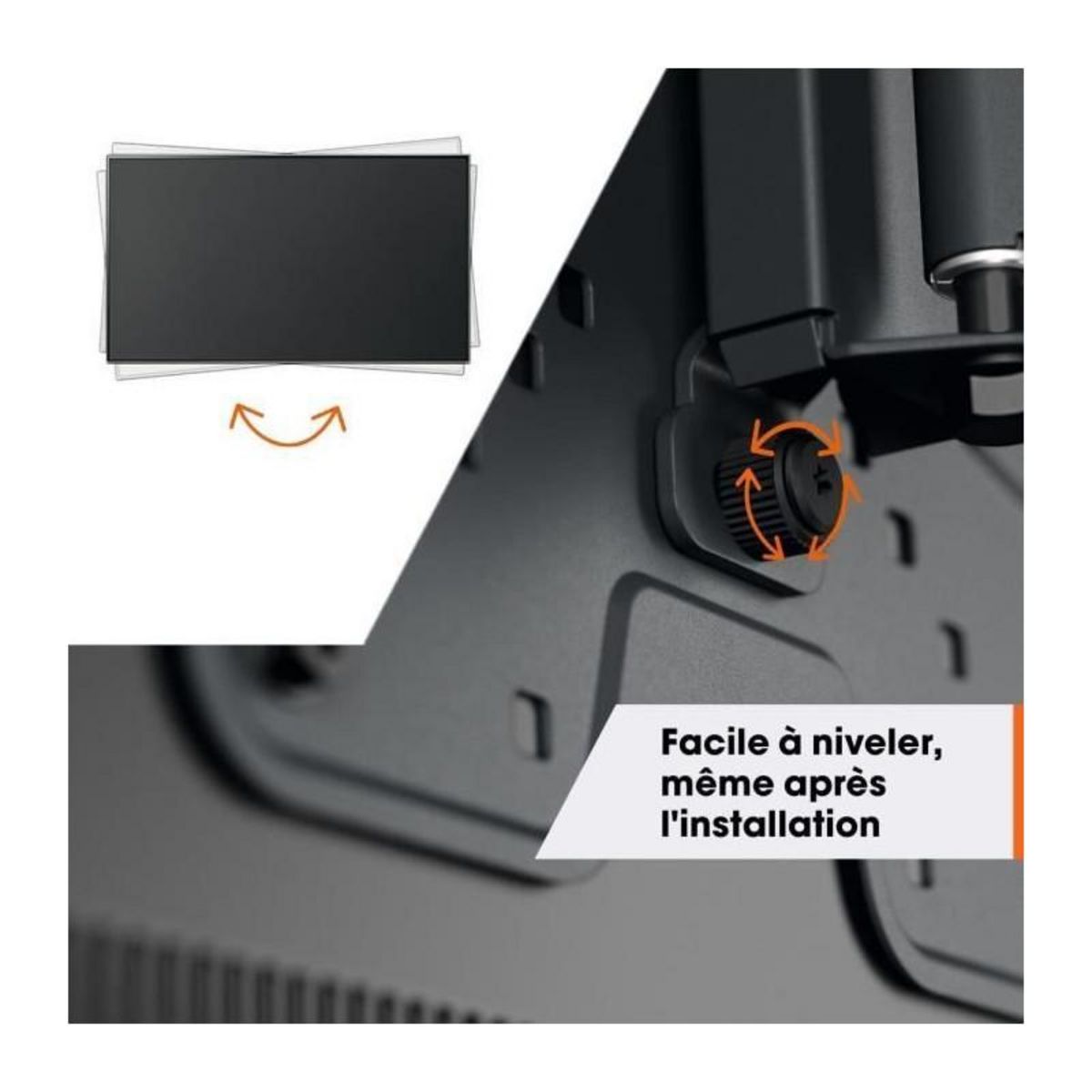 Vogels Support mural pour TV - VOGEL'S - TVM 1443 Full-Motion+ Medium, 2 bras, 32-65