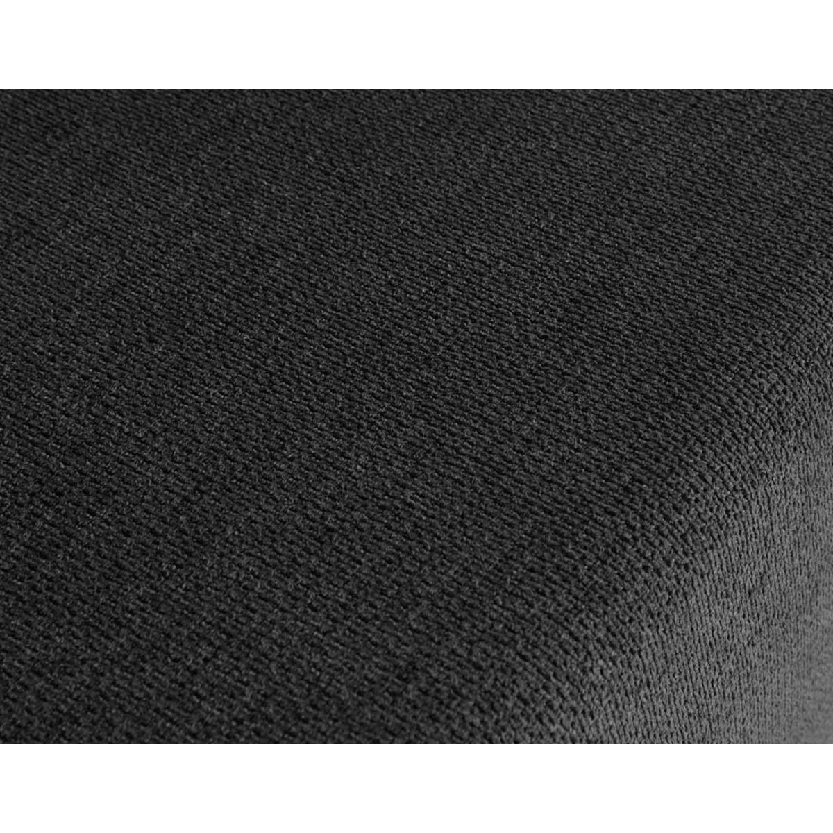 BEST MOBILIER Gloria - canapé d'angle réversible 4 places convertible avec coffre en tissu texturé