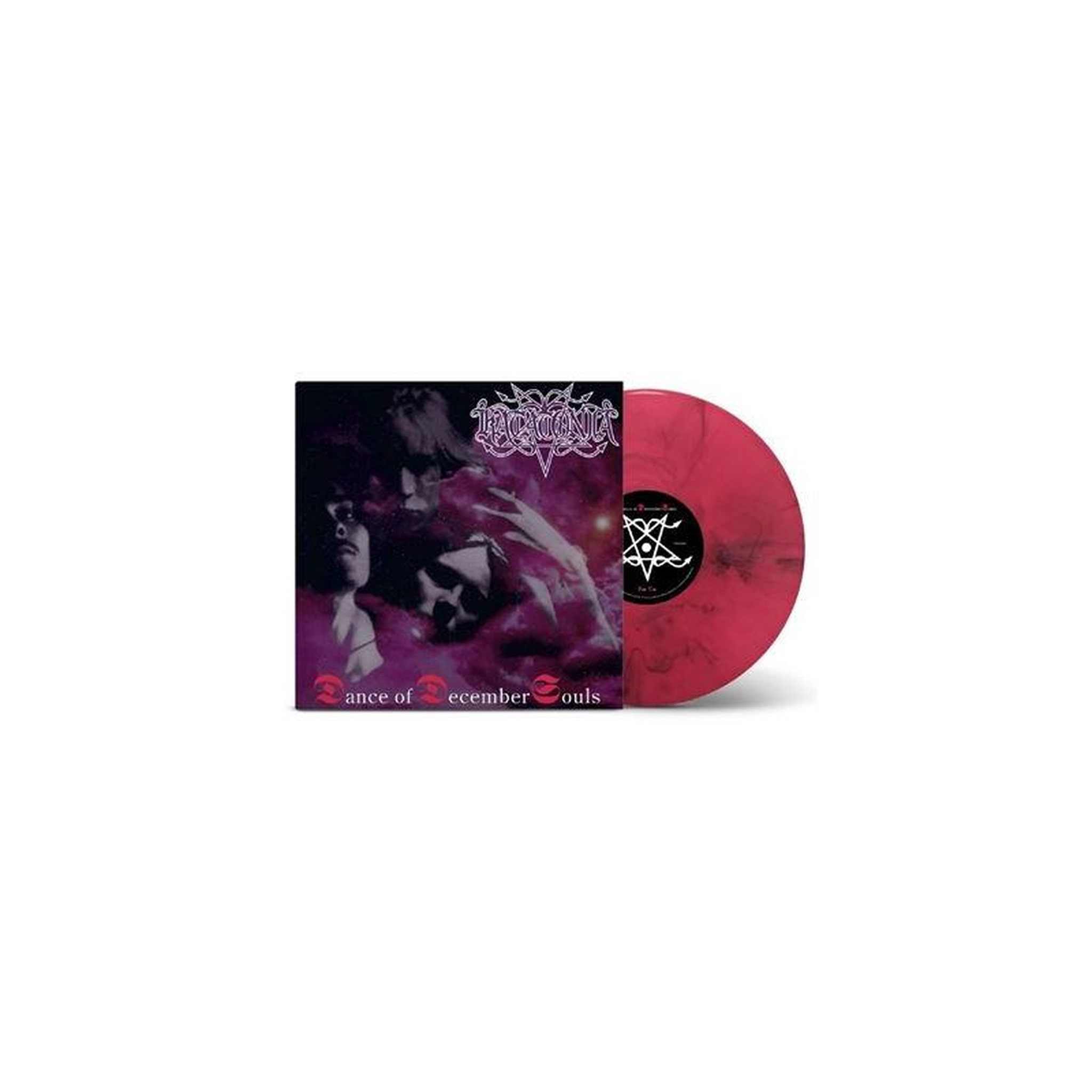 Vinyle lp katatonia dance of december souls édition black & pink marble