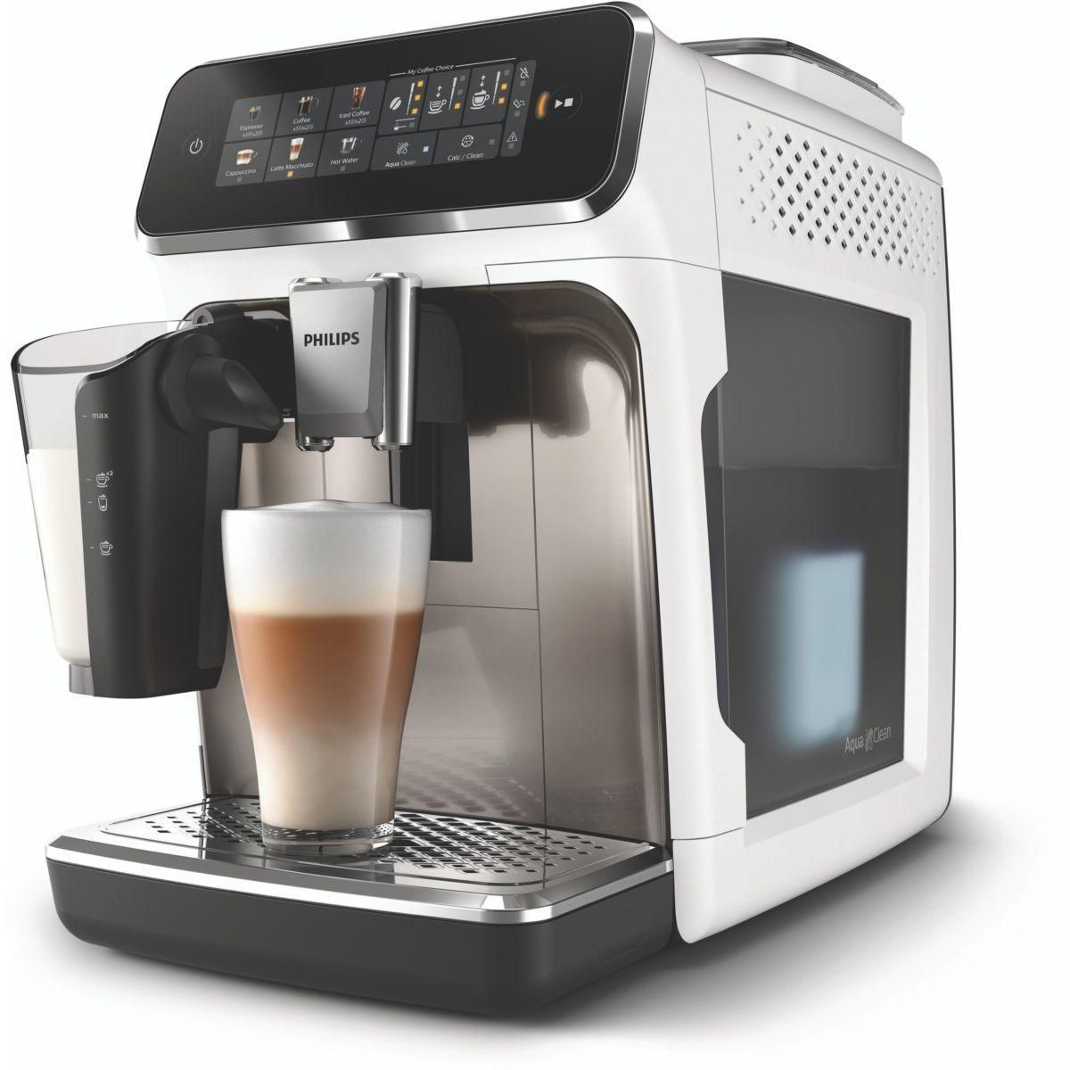 Philips Expresso Broyeur EP3343/90 phi 3300 white chrome