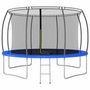 Voir la diapositive 2 : VIDAXL Ensemble de trampoline rond 366x80 cm 150 kg