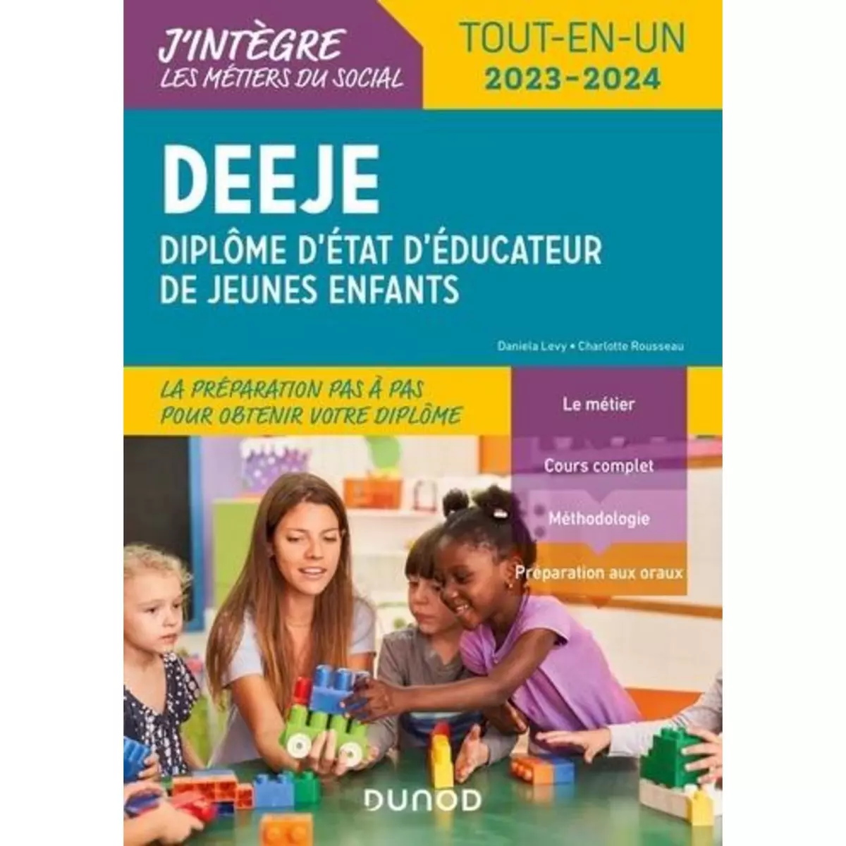  DEEJE DIPLOME D'ETAT D'EDUCATEUR/EDUCATRICE DE JEUNES ENFANTS. TOUT EN UN, EDITION 2023-2024, Rousseau Charlotte