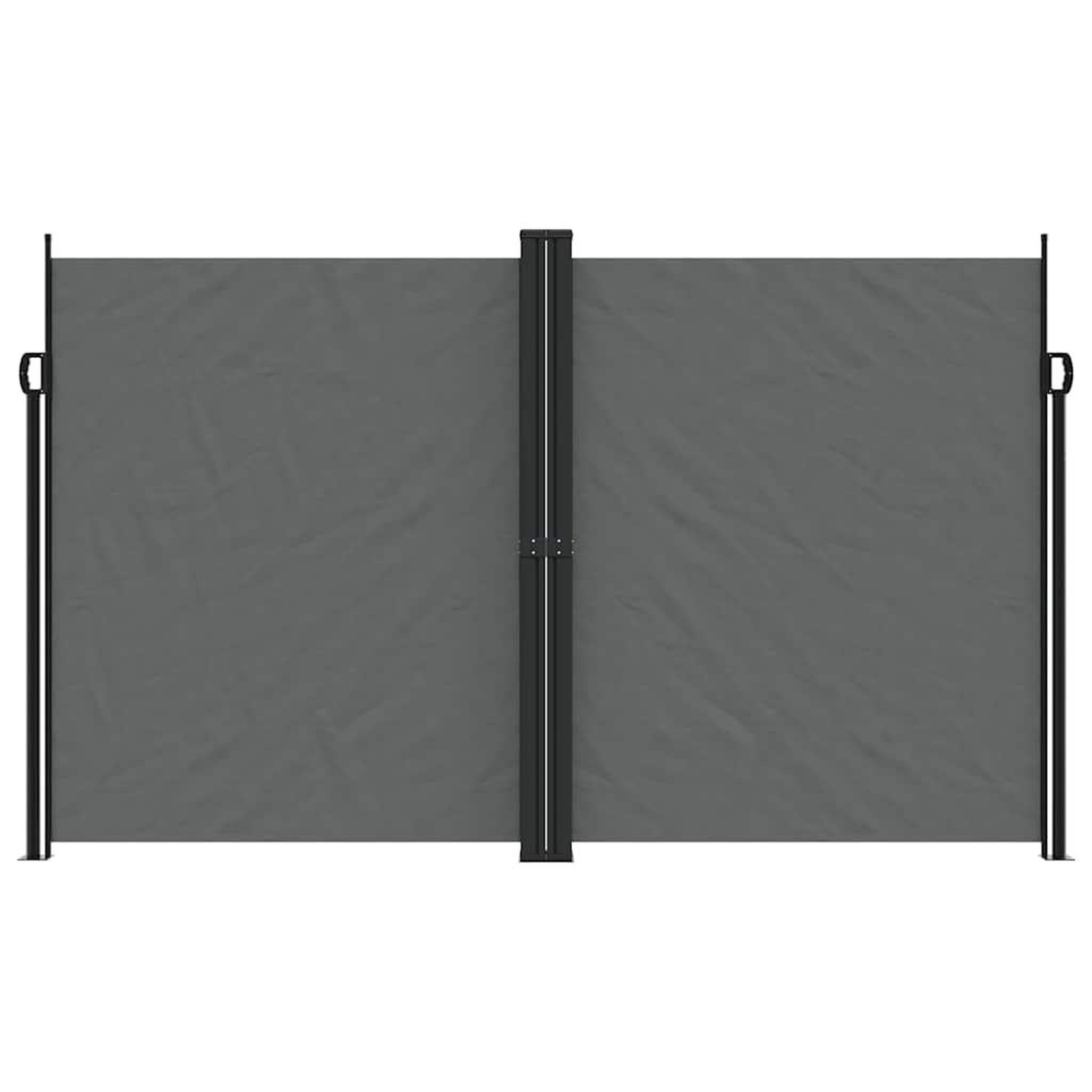 Voir la diapositive 3 : VIDAXL Auvent lateral retractable anthracite 200x600 cm