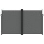 Voir la diapositive 3 : VIDAXL Auvent lateral retractable anthracite 200x600 cm