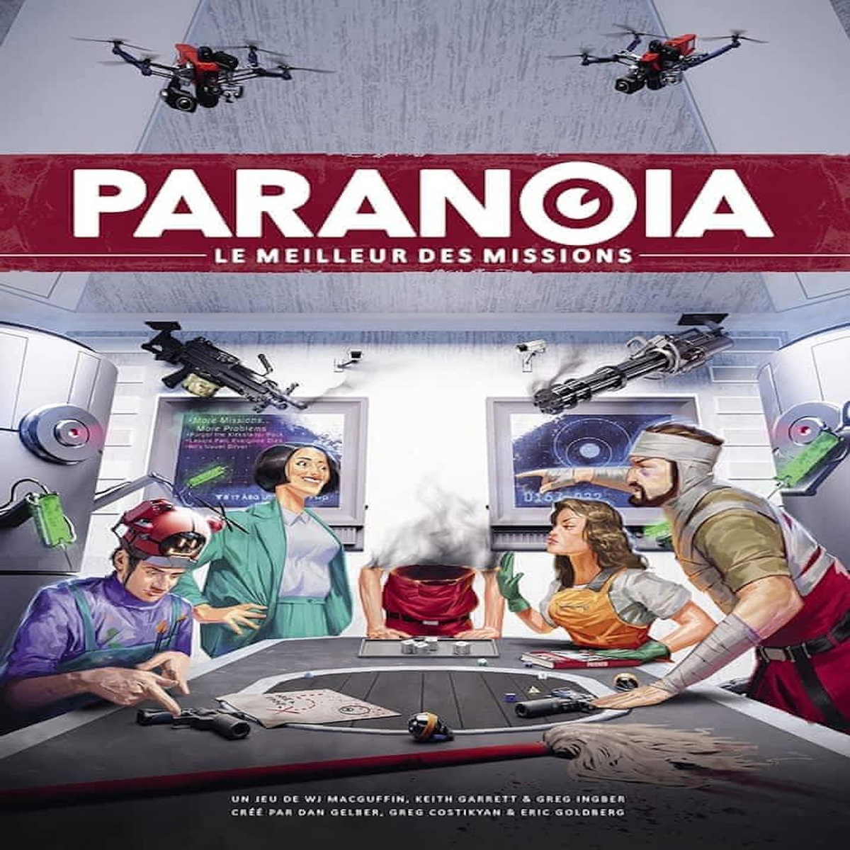PARANOIA. LE MEILLEUR DES MISSIONS, Garrett Keith
