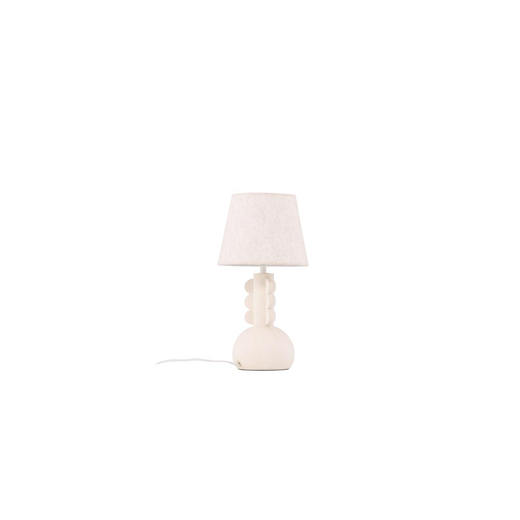Voir la diapositive 2 : Paris Prix Lampe à Poser Déco  Mellerud  43cm Beige