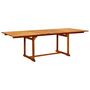 Voir la diapositive 4 : VIDAXL Ensemble a manger de jardin 7 pcs Bois d'acacia massif