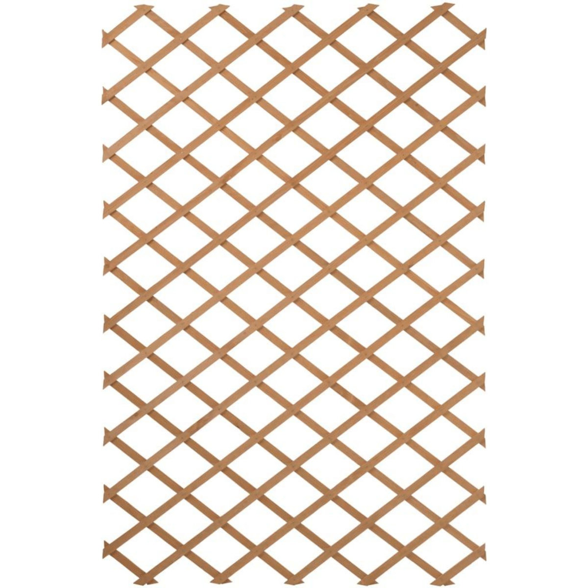 NATURE Nature Treillis de jardin 100 x 300 cm Bois Marron