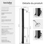 Voir la diapositive 6 : tectake Douche solaire 35 litres noir